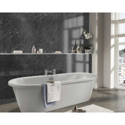 Black Marble 8mm Shower wall panels wet wall panels