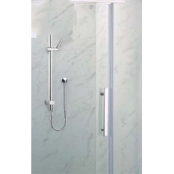 1 x light grey marble pvc wetwall panel 250mm x 2700mm x 5mm............. 1 x light grey marble pvc wetwall panel 250mm x 2700mm x 5mm.............