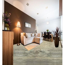 Frost Grey Oak Wood Vinyle Flooring Planks, 2.65 m2 With Free Under Layer