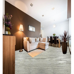 Light Grey Oak Wood Vinyle Flooring Planks, 2.65 m2 With Free Under Layer