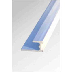 1 x White Base Trim For 5/6mm Wall Panels OR 10MM Shower Wall Panels Trim Select your option