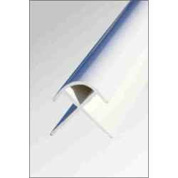 1 X  white External Corner for pvc panels 5mm, 8mm OR 10mm Pvc Trims 