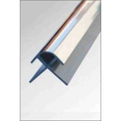 1 X CHROME EXTERNAL TRIM FOR PVC PANELS SHOWER WALL TRIMS WET WALL PANELS 1 X CHROME EXTERNAL TRIM FOR PVC PANELS SHOWER WALL TRIMS WET WALL PANELS