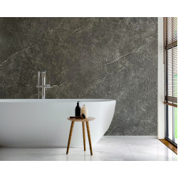 Black Quartz 1M x 2.4m Wet Wall Bathroom Wall Panel...................